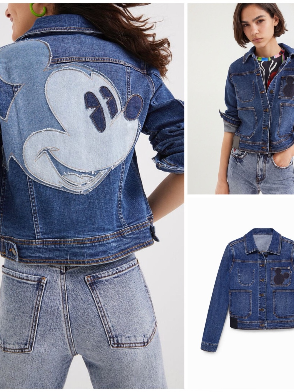 Desigual ~ MICKEY MOUSE DENIM JACKET